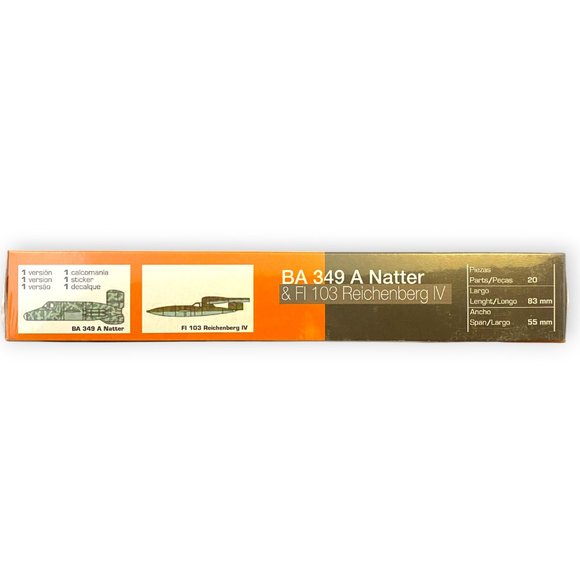 MODELEX BA 349 A Natter & FI 103 Reichenberg IV 1:72 Scale Models 226 - SEALED - Picture 4 of 6